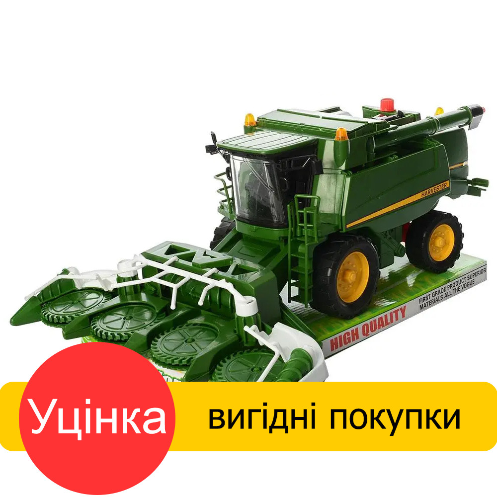Уцінка! Комбайн "Сільськогосподарська техніка" (3 види, інерція, навісне обладнання, регулювання) 8989-1/2/3