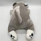 Іграшка Подушка Плед 3 в 1 Песик 50 см / М'яка плюшева іграшка собака, фото 8