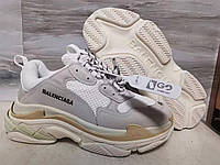 Eur36-46 Баленсиага Balenciaga Triple S Clear Sole белые мужские женские кроссовки Баленсиага