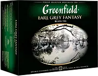 Чай Грінфілд Greenfield Earl Grey Fantasy 50 пакетиків