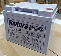 Аккумулятор гелевый 40Ah VG 12-40 Gel - для инвертора, необслуживаемый для котла отопления, дома, квартиры