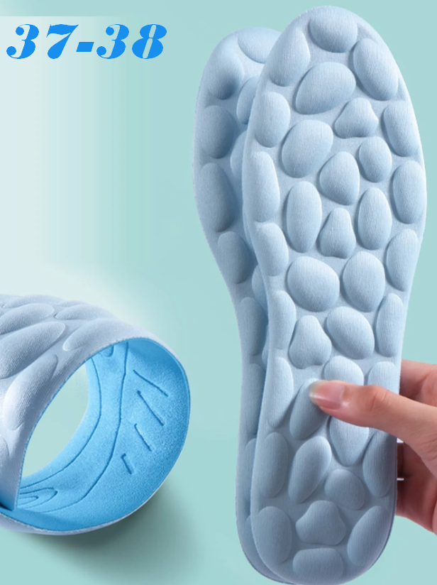 Устілки дихаючі масажні 4D Insoles Bubble Розмір 37-38