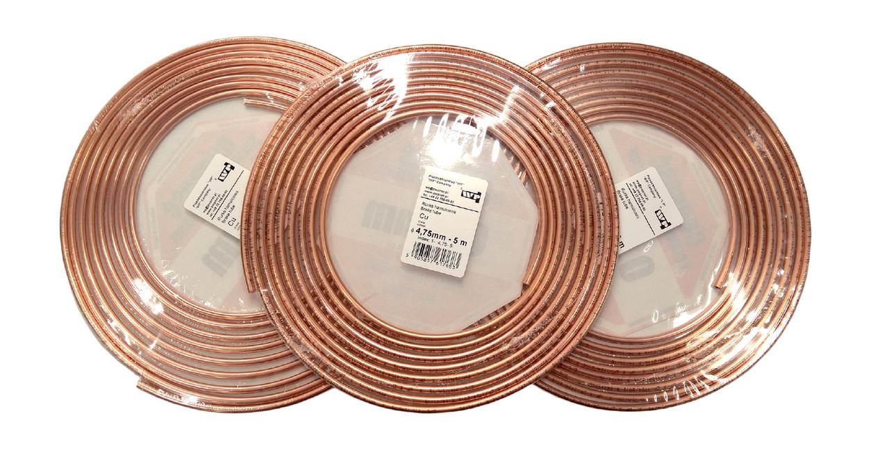 Тормозная трубка медная WP внешний диаметр - 8.00 мм., толщина стенки ...