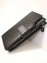 Чоловічий портмоне, гаманець Baellerry S1063 Black