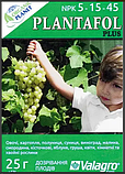 Plantafol (Плантафол), Мінеральне добриво, 25 г, NPK 5-15-45, Valagro, фото 3