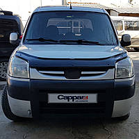 Дефлектор капота (мухобойка) Citroen Berlingo 2003-2008 (Cappafe)