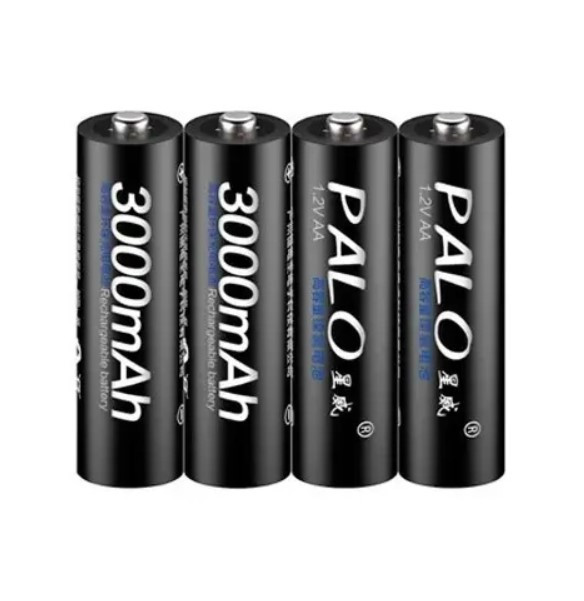 Акумулятори PALO AA 1.2В 3000 мА·год, Ni-MH, 4 шт., фото 1