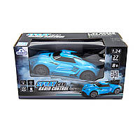 SL-354RHBL Автомобіль Spray Car на р/к Sport блакитний 1:24 світло вихлопна пара