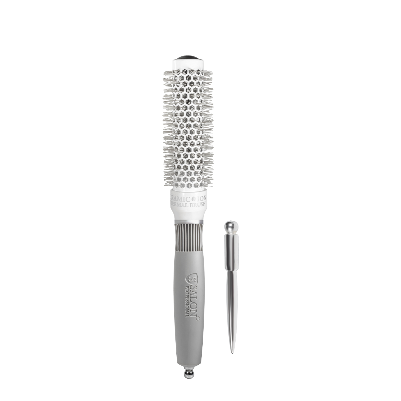 Брашинг керамічний антистатический термостійкий Salon Professional Ceramic & Ionic d-25 мм N-CI 25