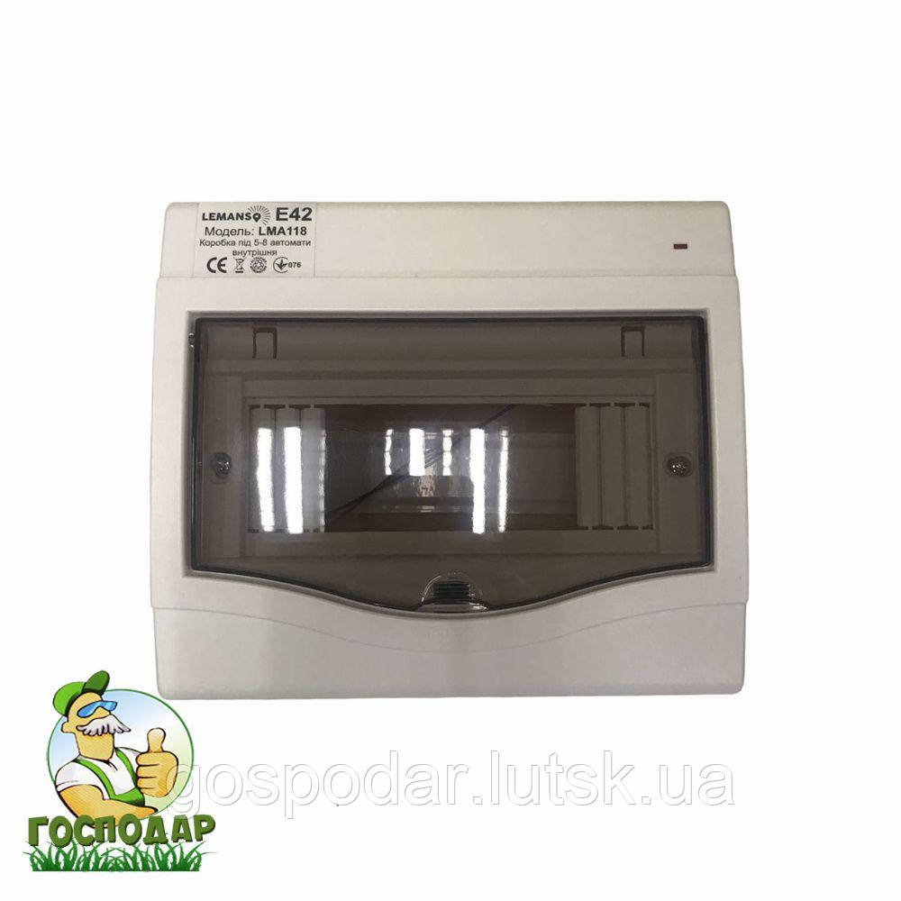 Коробка внутрішня під 5-8 автомати з індикатором LMA118 E42 LEMANSO, фото 1