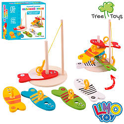 Дерев'яна іграшка Риболовля TREE TOYS MD 1944 рибки, вудка