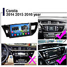 Штатна магнітола андроїд TOYOTA COROLLA 2014-16, Автомагінтола 2 дин 2/32, штатний головний пристрій тота, фото 4