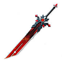 Двуручный меч Волчья погибель Косплей Геншин Импакт Genshin Impact Wolf Tombstone 125см (20630)