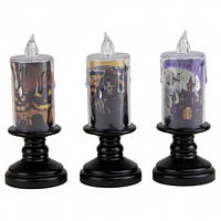 Электрические свечи на Хэллоуин 3,5х13 см (18910-008) Elisey