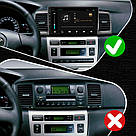 Штатна магнітола андроїд TOYOTA COROLLA EX, Автомагінтола 2 дин 2/32, штатний головний пристрій Tota, фото 4