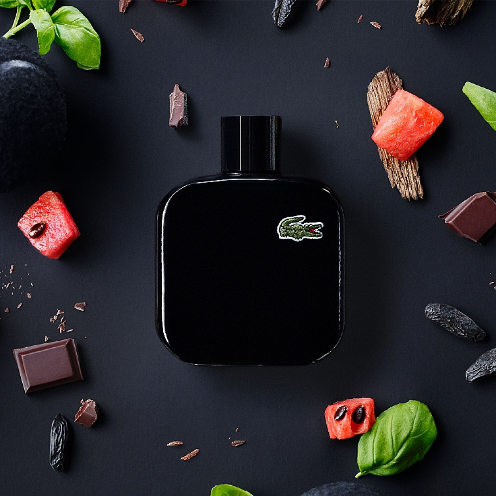 Парфуми Lacoste L.12.12 Noir Туалетна вода 100 ml (Музькі Парфуми Лакоста Чорні)