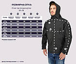 Чоловіча куртка тактична Warrior Wear JA-24 з капюшоном Чорна S (3_03706), фото 3