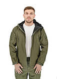 Чоловіча куртка тактична Warrior Wear JA-24 з капюшоном Оливка M (3_03702), фото 5