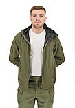 Чоловіча куртка тактична Warrior Wear JA-24 з капюшоном Оливка M (3_03702), фото 6