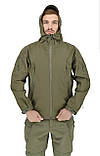 Чоловіча куртка тактична Warrior Wear JA-24 з капюшоном Оливка M (3_03702), фото 8