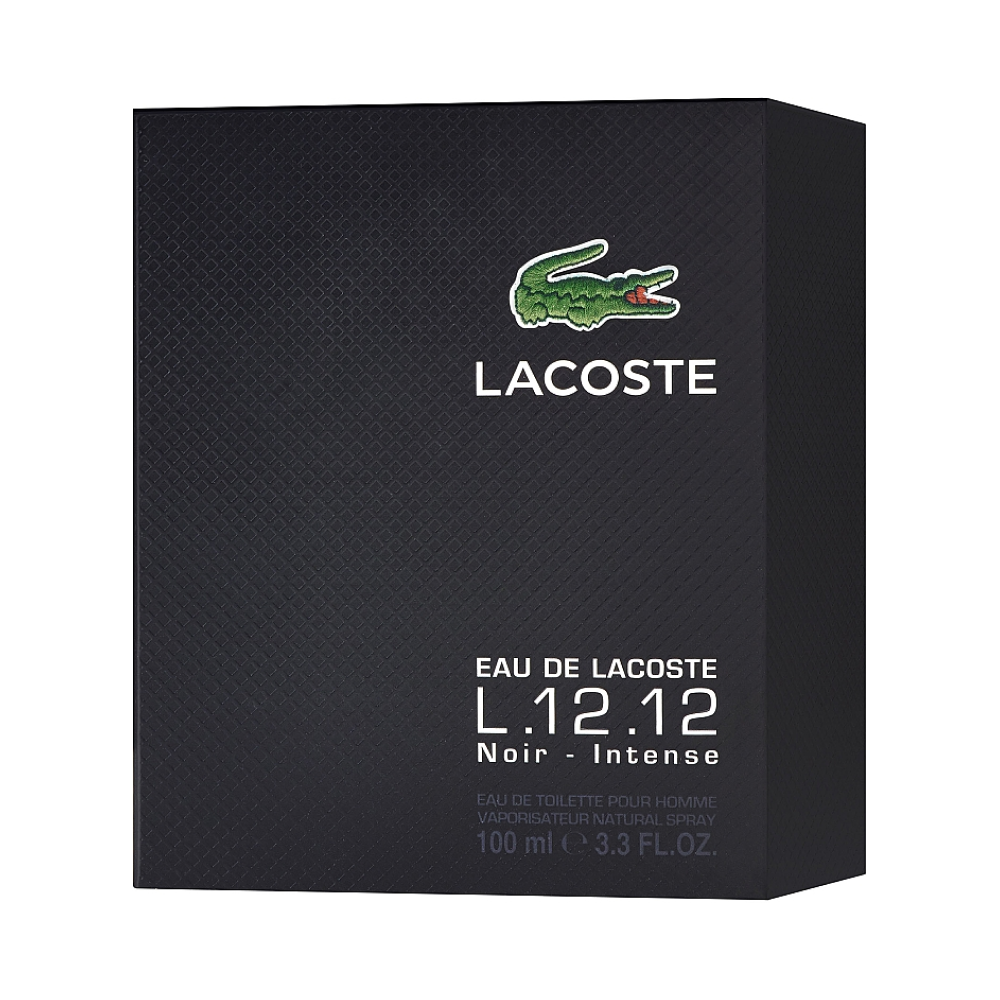 Духи Lacoste L.12.12 Noir Туалетная вода 100 ml (Духи Мужские Лакоста ...