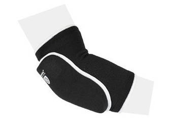Налокітники Power System PS-6004 Elastic Elbow Pad Black (2шт.) M