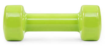 Гантель вінілова PowerPlay 4125 Achilles 3 кг. Зелена (1шт.)