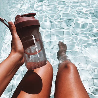 Шейкер спортивний SmartShake Original2GO One 800ml Deep Rose (Pink) (Original)