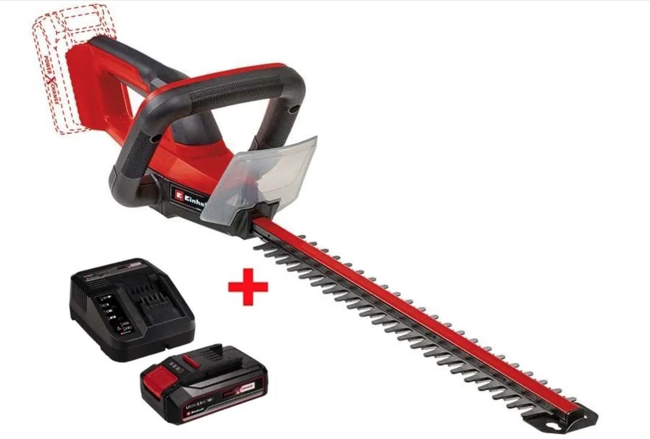 Кущоріз акумуляторний Einhell GC-CH 18/40 Li Solo : 18 V, з АКБ + зарядне