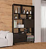 Місткий стелаж із полицями та шухлядами, полиця для кімнати, стелаж для книг Opendoors, фото 8