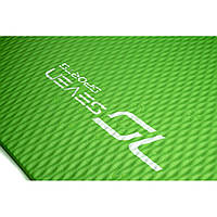 Килимок для йоги та фітнесу 7SPORTS NBR Yoga Mat+ MTS-3 (180*60*1.5см.) Зелений