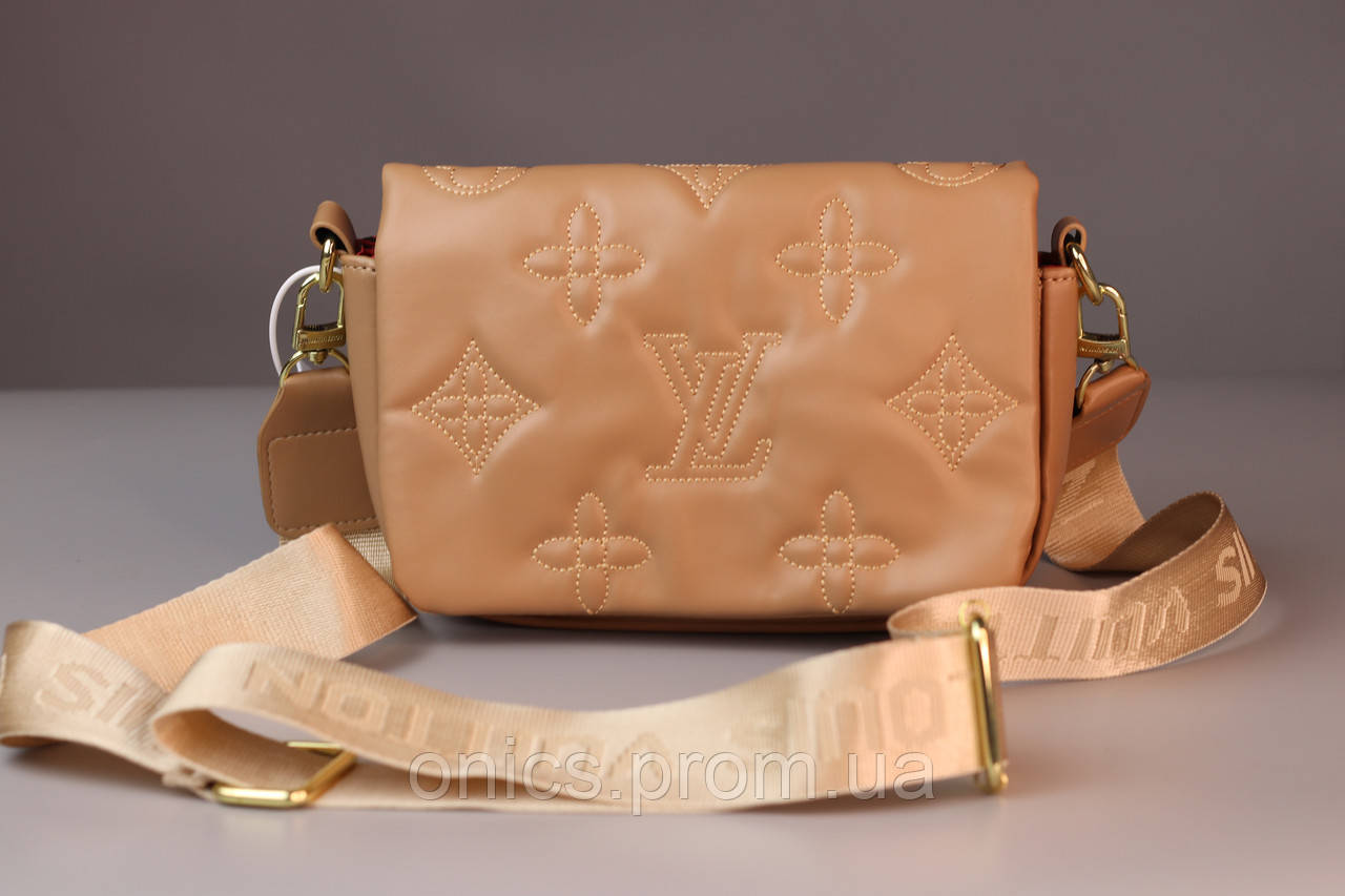 Женская сумка Louis Vuitton beige женская сумка, брендовая сумка Louis Vuitton beige хорошее качество - фото 1 - id-p1930975916