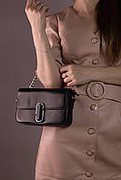 Жіноча сумка Marc Jacobs Shoulder black, женская сумка, Марк Джейкобс чорного кольору хороша якість