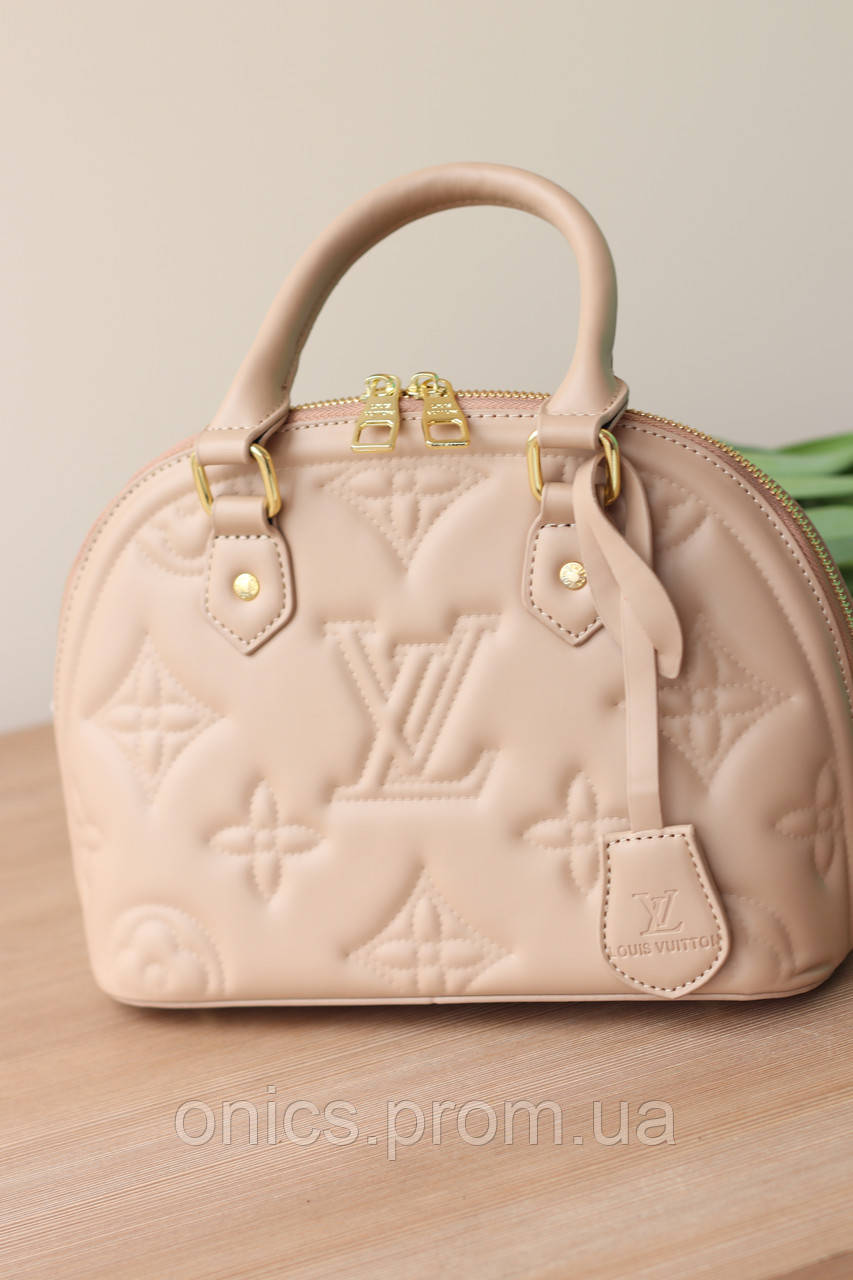 Женская сумка Louis Vuitton Alma beige женская сумка, брендовая сумка Louis Vuitton Alma beige хорошее - фото 2 - id-p1930975924
