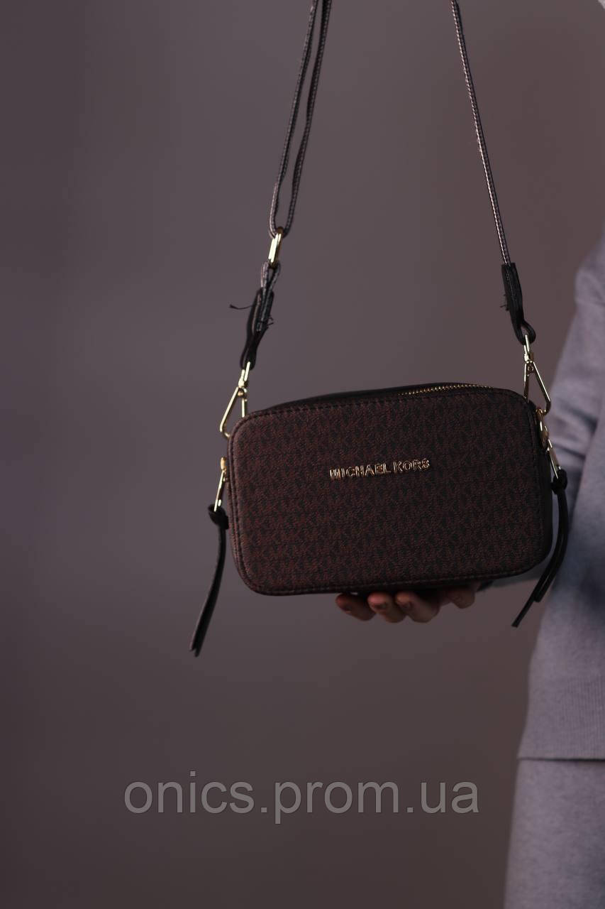 Жіноча сумка Michael Kors brown, женская сумка, брендова сумка, Майкл Корс коричнева хороша якість - фото 3 - id-p1930975925
