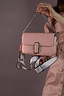 Жіноча сумка Marc Jacobs Shoulder pink, женская сумка, Марк Джейкобс рожевого кольору хороша якість