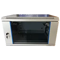 Hypernet WMNC-18U-FLAT-AC Шкаф коммутационный настенный 18U 600x450 разборный