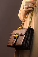 Женская сумка Gucci brown, женская сумка, Гучи коричневого цвета хорошее качество
