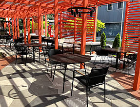 Столи "Серія 5" та дивани двомісні "DIN"