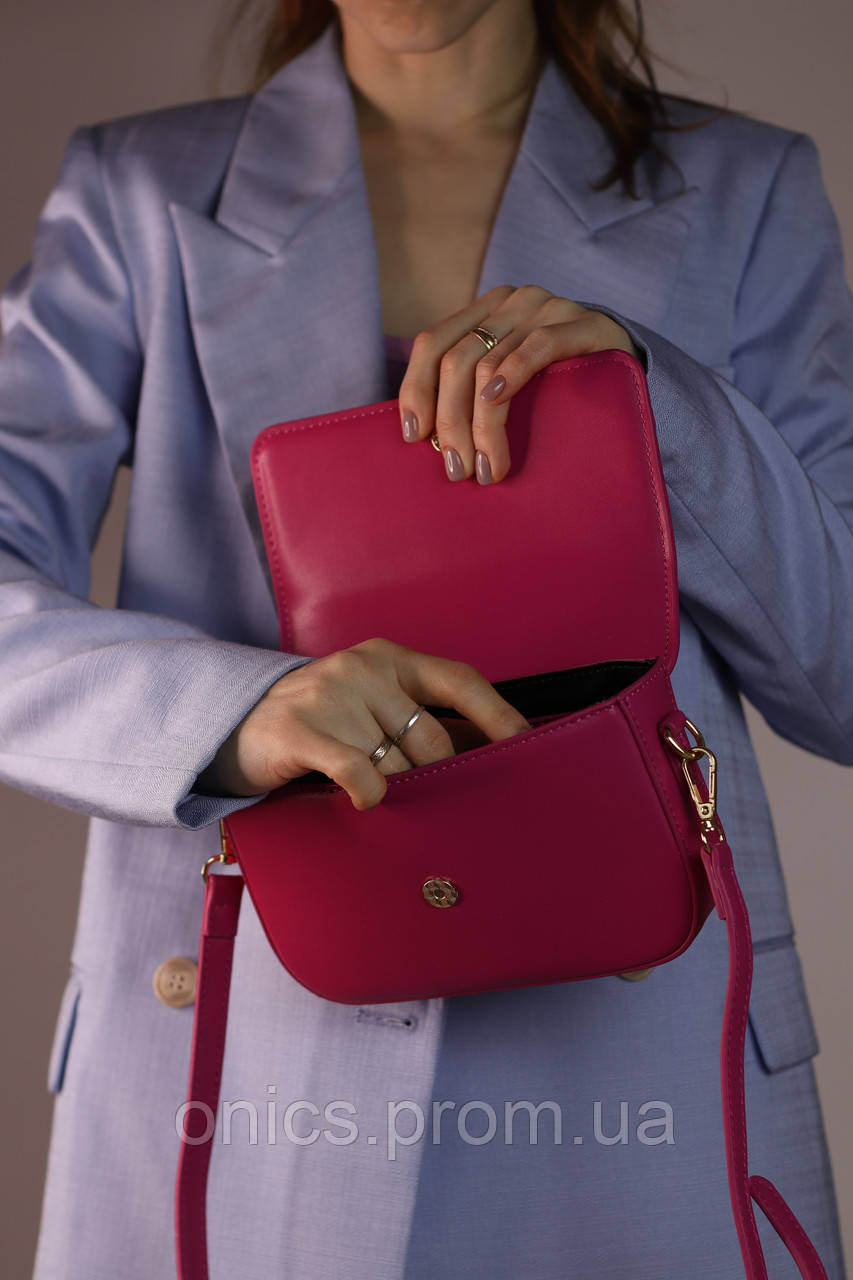 Женская сумка Jacquemus fuxia, женская сумка, Жакмюс цвет фуксия хорошее качество - фото 4 - id-p1930975941