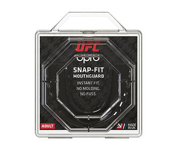 Капа боксерська OPRO Snap-Fit UFC Hologram Black (art.002257001)