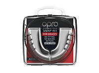 Капа боксерська OPRO Snap-Fit FOR BRACES White (art.002318004)