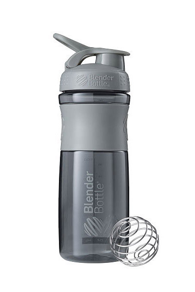 Шейкер спортивний (пляшка) BlenderBottle SportMixer 28oz/820ml Grey (Original) - фото 3 - id-p1930940396