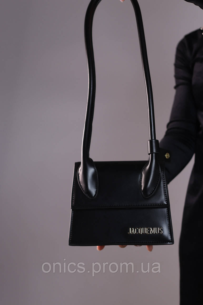 Женская сумка Jacquemus Le Chiquito Noeud black, женская сумка, Жакмюс черного цвета хорошее качество - фото 5 - id-p1930975950