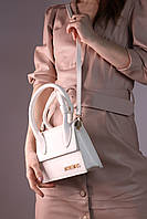 Жіноча сумка Jacquemus Le Chiquito Noeud white, женская сумка, Жакмюс білого кольору хороша якість