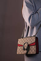 Женская сумка Gucci Dionysus red, женская сумка, брендовая сумка Gucci Dionysus red хорошее качество