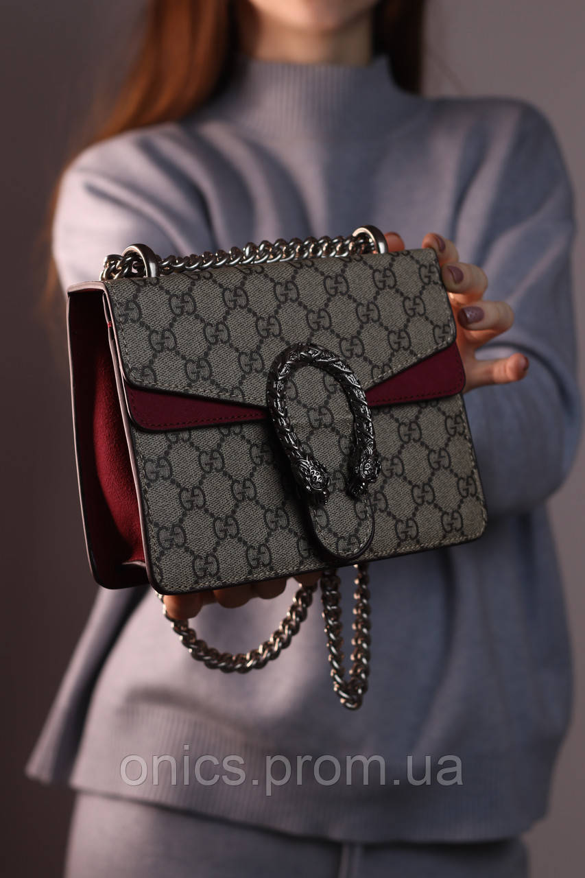 Женская сумка Gucci Dionysus red, женская сумка, брендовая сумка Gucci Dionysus red хорошее качество - фото 4 - id-p1930975968