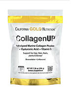 California Gold Nutrition, Collagen UP, морський гідролізований колаген, гіалуронова кислота й вітамін С