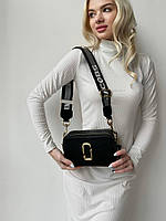 Жіноча сумка Marc Jacobs logo MJ Марк Джейкобс маленька сумка на плече легка сумка з екошкіри хороша якість