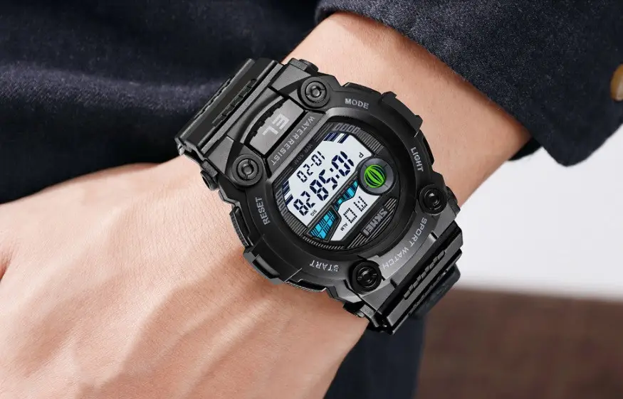Мужские спортивные часы Skmei 1633 (Черные) - фото 3 - id-p1930985698